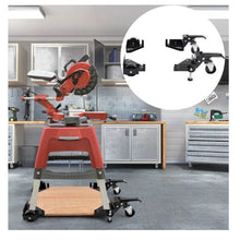 Mobile Base 400 lbs Weight Capacity Heavy Duty Universal Mobile Base Stand with Swivel Wheels for Woodworking Equipment