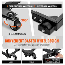 Mobile Base 1500 lbs Capacity Heavy Duty Universal Mobile Base Stand with Swivel Wheels for Woodworking Equipment