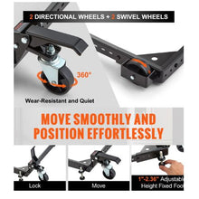 Mobile Base 700 lbs Weight Capacity Heavy Duty Universal Mobile Base Stand with Swivel Wheels for Woodworking Equipment Power Tools