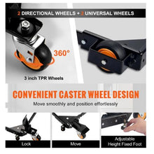 Mobile Base 650 lbs Weight Capacity Heavy Duty Universal Mobile Base Stand with Swivel Wheels for Woodworking Equipment Power Tools