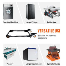 Mobile Base 650 lbs Weight Capacity Heavy Duty Universal Mobile Base Stand with Swivel Wheels for Woodworking Equipment Power Tools