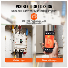 Thermal Imaging Camera for Android & IOS 256 x 192 IR Resolution 25Hz Refresh Rate
