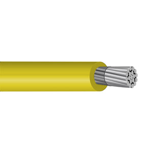 500' 2/0 AWG THHN/THWN-2 Aluminum Cable PVC Insulation Nylon Jacket 600V