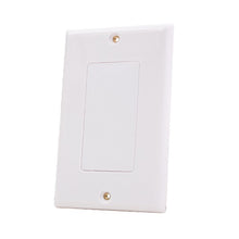 0-Port Keystone Wall plate With Decora Style 308-603D/0P/WH (Pack of 50)
