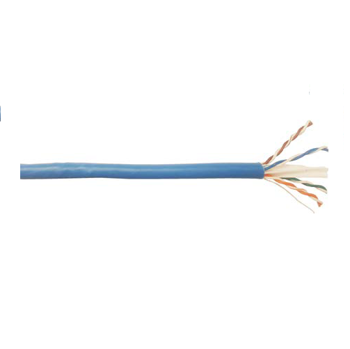 1000' 23 AWG 4P Category 6 Solid Bare Copper CMP Plenum Unshielded Twisted Pair Cable 6CMP234BX