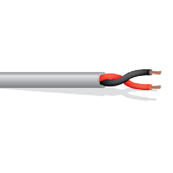 West Penn 25221B 22 AWG 2C 7x26 Stranded Bare Copper Unshielded Plenum CMP PVC Low Voltage Control Cable