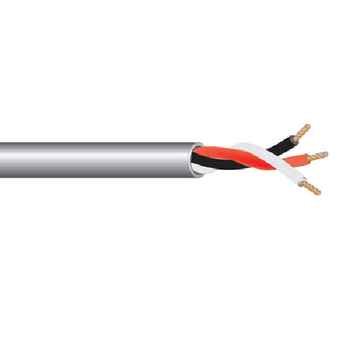 West Penn 25231B 22 AWG 3C 7x30 Stranded Bare Copper Unshielded Plenum CMP PVC Low Voltage Control Cable