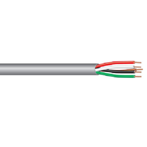 West Penn 25855B 18 AWG 5P 7x30 Stranded Bare Copper Unshielded Plenum CMP PVC Low Voltage Control Cable