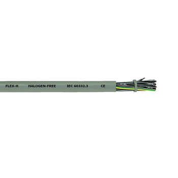 8 AWG 5 Cores 80/26 Stranded BC FLEX-H W/ Grnd Halogen-Free Power And Control Cable 1800805