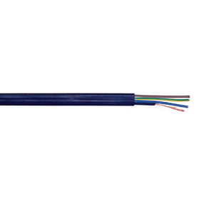 18 AWG 5 Cores 24/32 Stranded H05VVH6-F Bare Copper PVC Flat Festoon Power and Control Cable 7001805