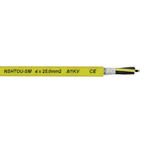 16 AWG 18 Cores NSHTÖU-SM Heavy-Duty TC Polychloroprene Drum and Reeling Cable 7211618