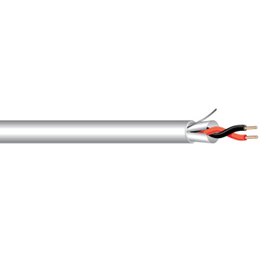 West Penn 25290B 22 AWG 2C Solid BC Shielded Plenum Low Voltage Communication Cable