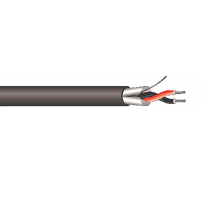 West Penn D25454 22 AWG 1P TC Plenum 45 Ohm Overall Shielded CMP Miniature Broadcast Audio Cable