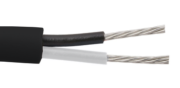 Alpha Wire 5606B1801 18 AWG 1 Pair Unshielded 300V PVC/Nylon Insulation Manhattan Instrumentation Cable