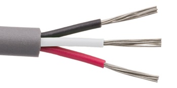 Alpha Wire M9600010 20 AWG 1 Triad Unshielded 300V PVC Insulation Manhattan Instrumentation Cable