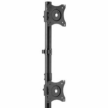 Desk Mount Dual Monitor Mount Vertical Steel