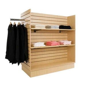 Slatwall Display System Merchandisers, Faceouts, Baskets, Brackets, Acrylic Bins and Shelves