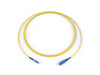Fiber Optic Jumper 1F LC to SC Tight-Buffered Cable 2.0 mm Standard LCUPC-SCUPC Simplex SM SMF Yellow Jacket 2 Meters Corning 025801R2131002M