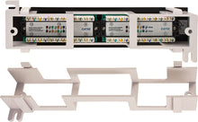 12 Port-Mini CAT6 1U 110 IDC Patch Panel 042-2134