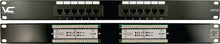 12 Port-Mini 1U CAT5E  110 IDC Patch Panel 041-371/12