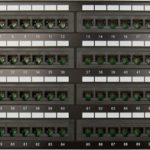96 Port CAT5E 4U 110 IDC Patch Panel 041-375/96
