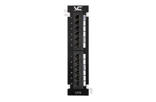12 Port-Mini CAT6 1U 110 IDC Patch Panel 042-2134