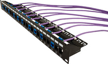 48 Port with Cable Manager Black Blank Patch Panel 043-384/48/2U