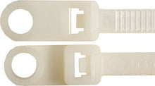 12 Screw Mount Cable Ties c(UL) Listed 50lb White and Black ( Pack Of 100 )