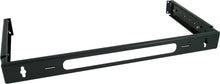 19 Black Hinged Adjustable Wall Mount Bracket 1U 046-388/E