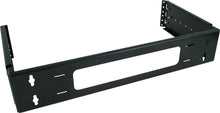 19 Black Hinged Adjustable Wall Mount Bracket 2U