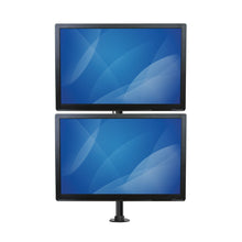 Desk Mount Dual Monitor Mount Vertical Steel