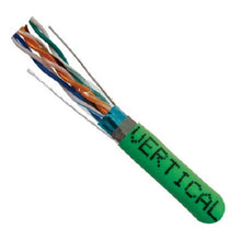 1000' 24 AWG Solid Bare Copper F/UTP Plenum/Shielded CAT5E 350MHz Cable