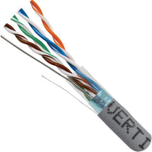 1000' 24 AWG 4 Pairs Solid Bare Copper Shielded CAT5E 350MHz Cable
