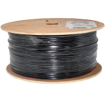 1000' 24 AWG 4 Pairs Black CAT5E Cell Tower Direct Burial Shielded LLDPE Jacket Outdoor Cable