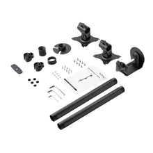 Desk Mount Dual Monitor Mount Vertical Steel