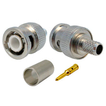 RG59 Crimping Type Connector Vertical Cable 083-1040/CR/B (Pack of 100)