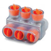 Thomas and Betts CSB-250-3 250 MCM to 6 AWG 3 Port Dual Rated Two Way Splice Connector Clear