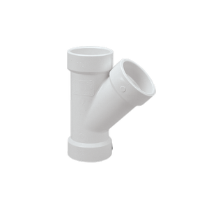 12" Vent Socket PVC Drain Waste Wye P600-120