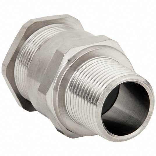 3/4 inch Nickel Plated Brass Type TC Tray Cable Connector TC-075NB079