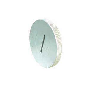 4" Plug Clean Out Flush Style MPT PVC Drain Waste and Vent P110-040 (Pack of 20)