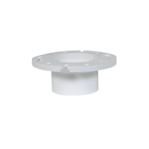 4" X 3" Socket PVC Knock Out With Flange Closet P800KO-422 (Pack of 10)