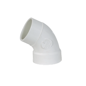 4" Vent Socket X Spigot PVC Drain Waste 60° Elbow P320-040