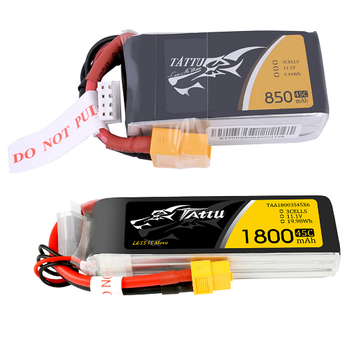 Tattu 45C Lipo Battery Pack With XT60 Plug