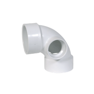 3" x 2" Vent Socket Side Inlet PVC Drain Waste Reducer 90 Elbow P300S-338 (Pack of 10)