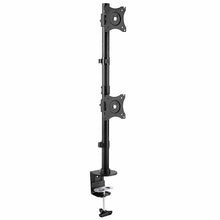 Desk Mount Dual Monitor Mount Vertical Steel