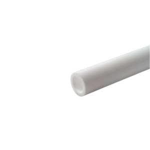 8FT 3/8" White Plain End Schedule 80 PTFE Pipe F-P0396