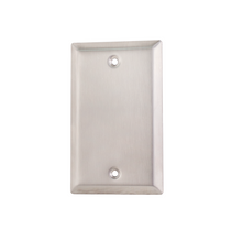 0-Port Stainless Steel Wall Plate 304-J2651/0P/S (Pack of 10)