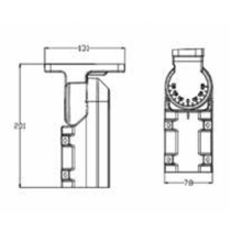 LS Series – LED Shoebox & Area Fixtures 100 & 150W  Slip Fitter/Tenon Mount