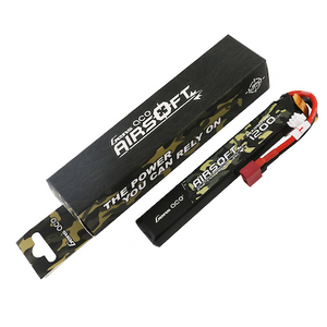 Gens Ace 1200mAh 2S1P 7.4V 25C Airsoft Battery With Deans Plug