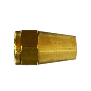1/8" Long Rod Nut SAE 45 Degree Flare Brass Fittings 10001